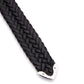 Plaited Square Buckle Leather Belt