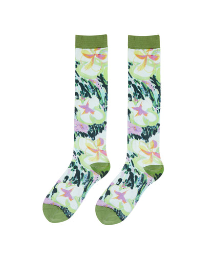 Blossom Brightness Knee-high Socks