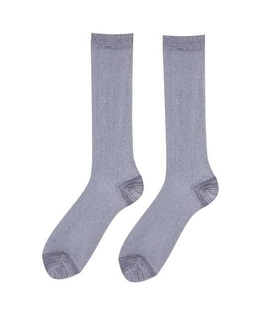 Lame Silver Socks