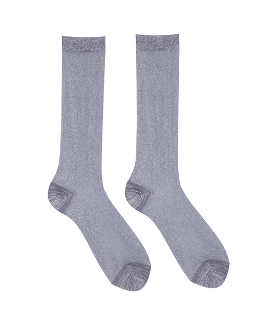 Lame Silver Socks