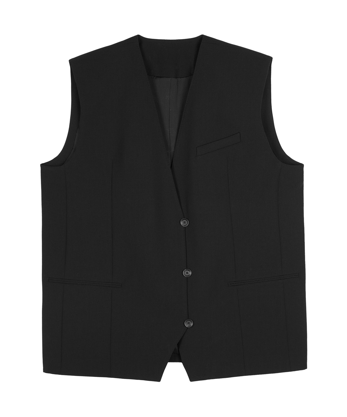 Sleeveless Oversized Blazer Vest