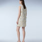 3D Floral-jacquard Dress