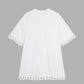 Corded Oversized T-shirt Mini Dress