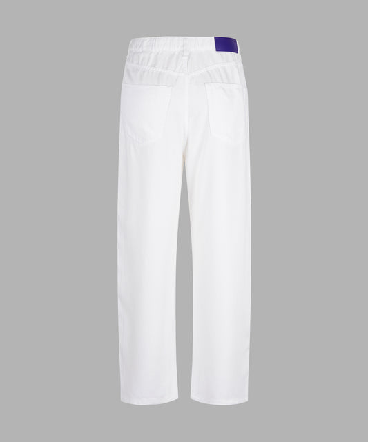 Relaxed Straight-leg Tencel Jeans