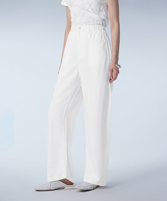 Relaxed Straight-leg Tencel Jeans