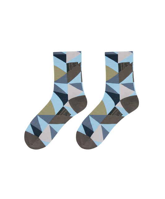 Geometric-pattern Socks