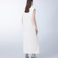 Sleek Sleeveless Cotton-jersey Dress