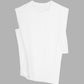 Sophisticated Block-structure Sleeveless T-shirt