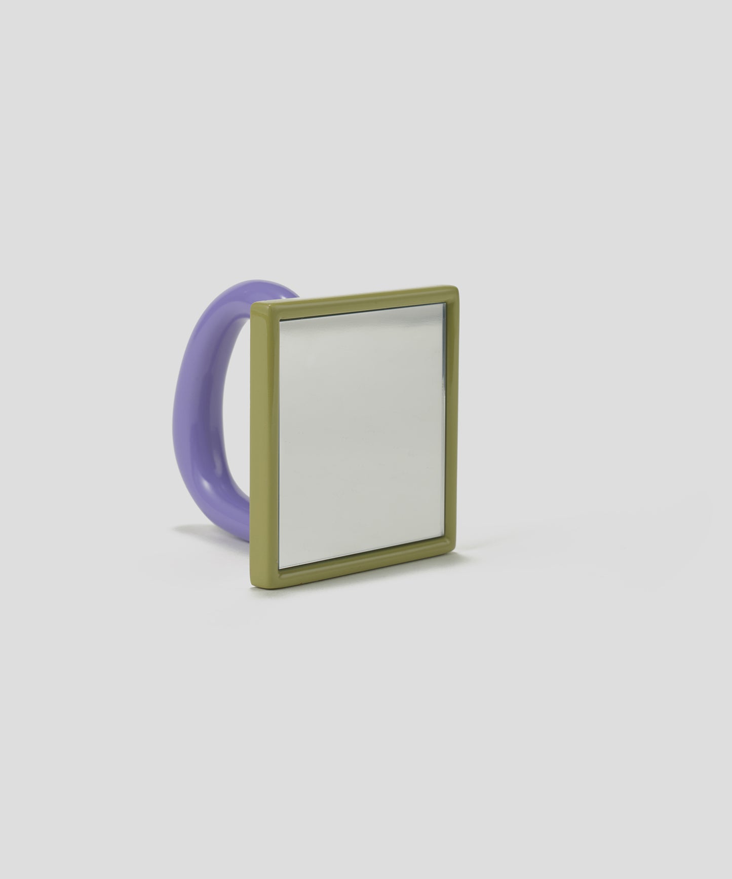 HOME Compact Square Mirror with Stand