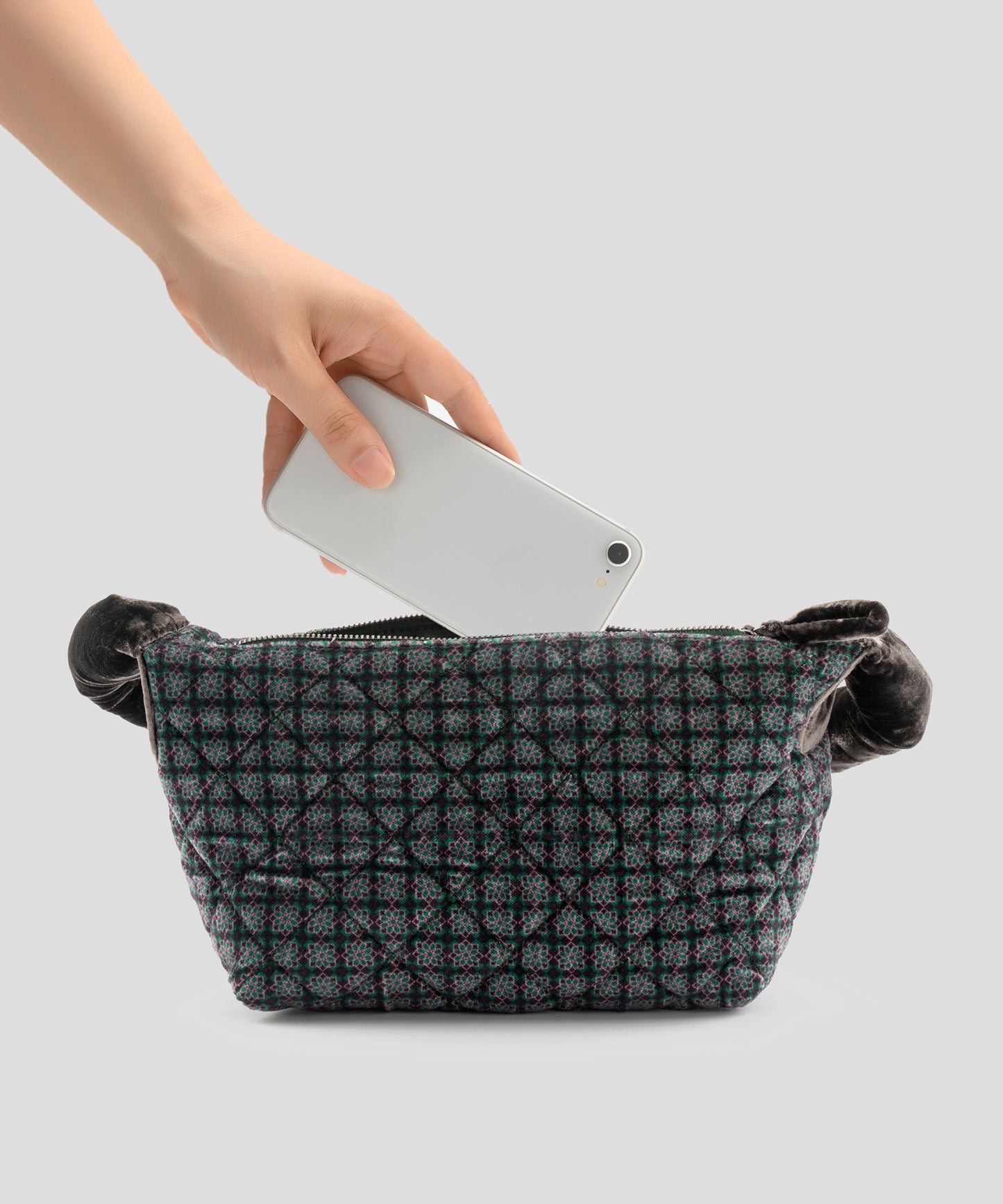 HOME Knotted Diamond Lattice Bento Box Bag