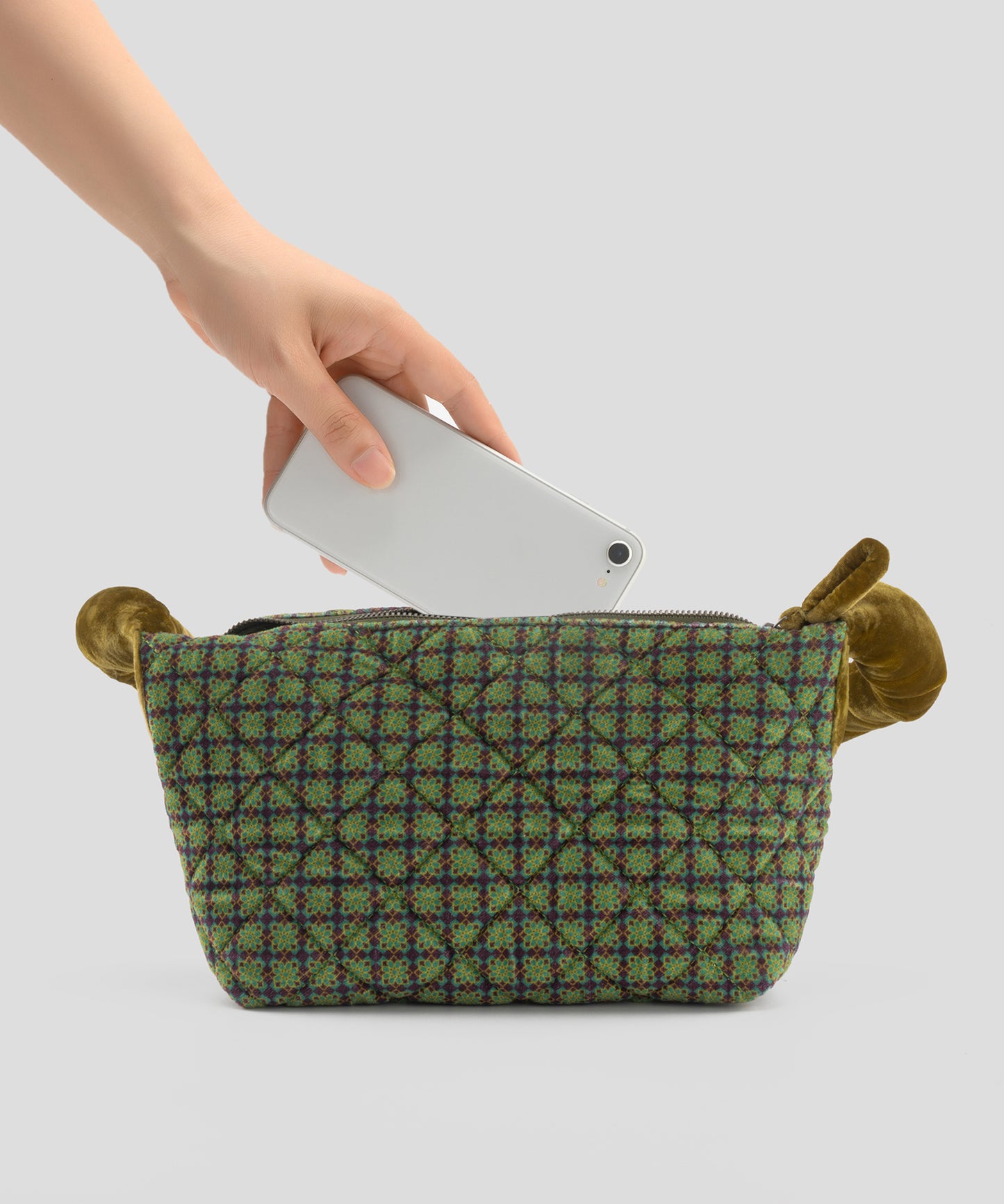HOME Knotted Diamond Lattice Bento Box Bag