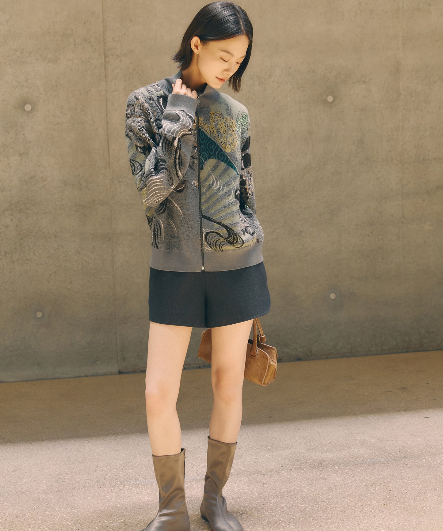 Oriental Jacquard Jacket