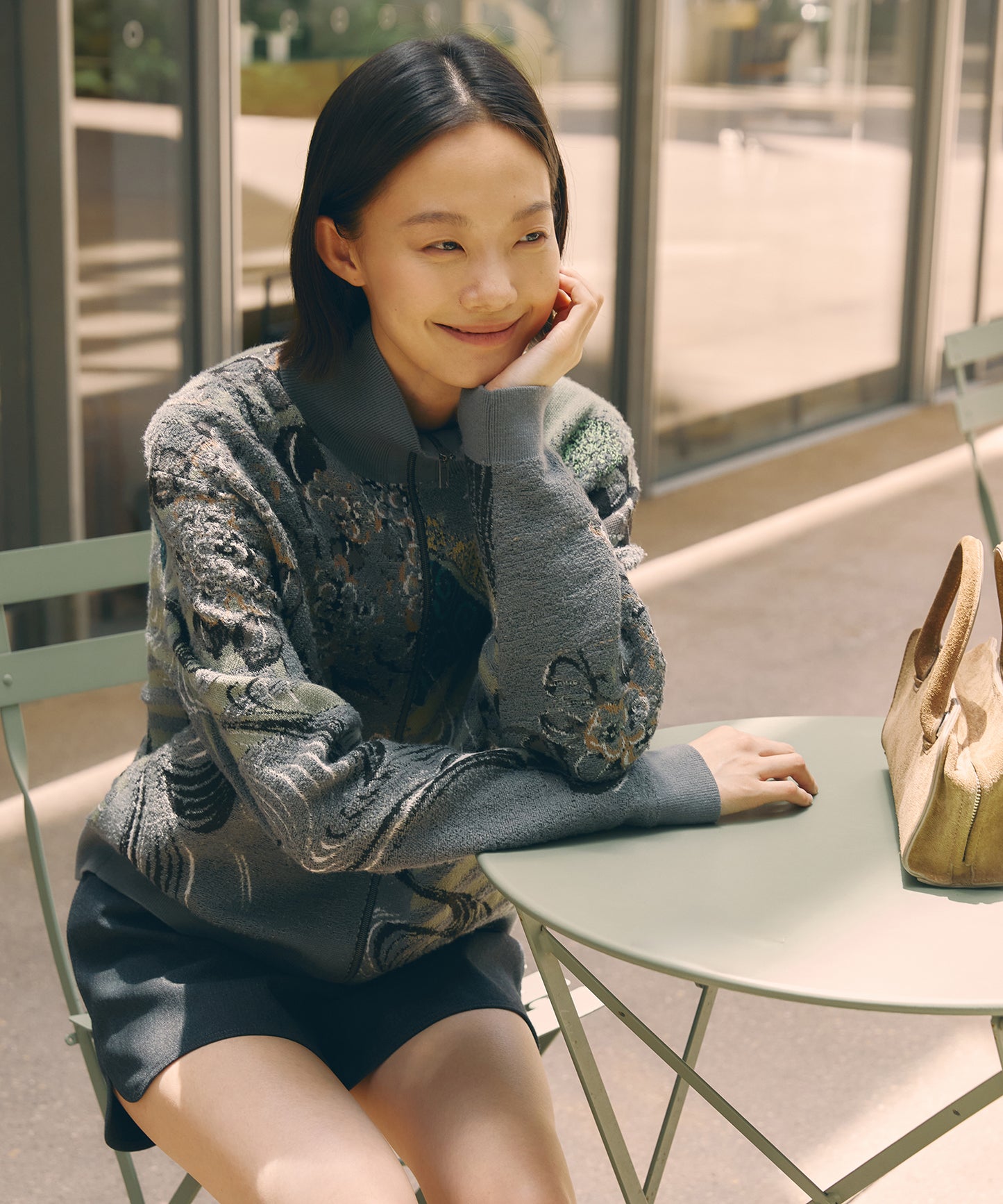 Oriental Jacquard Jacket