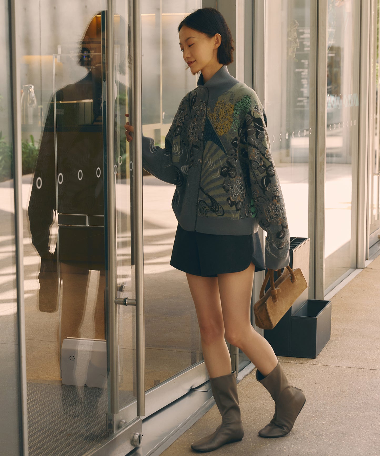 Oriental Jacquard Jacket