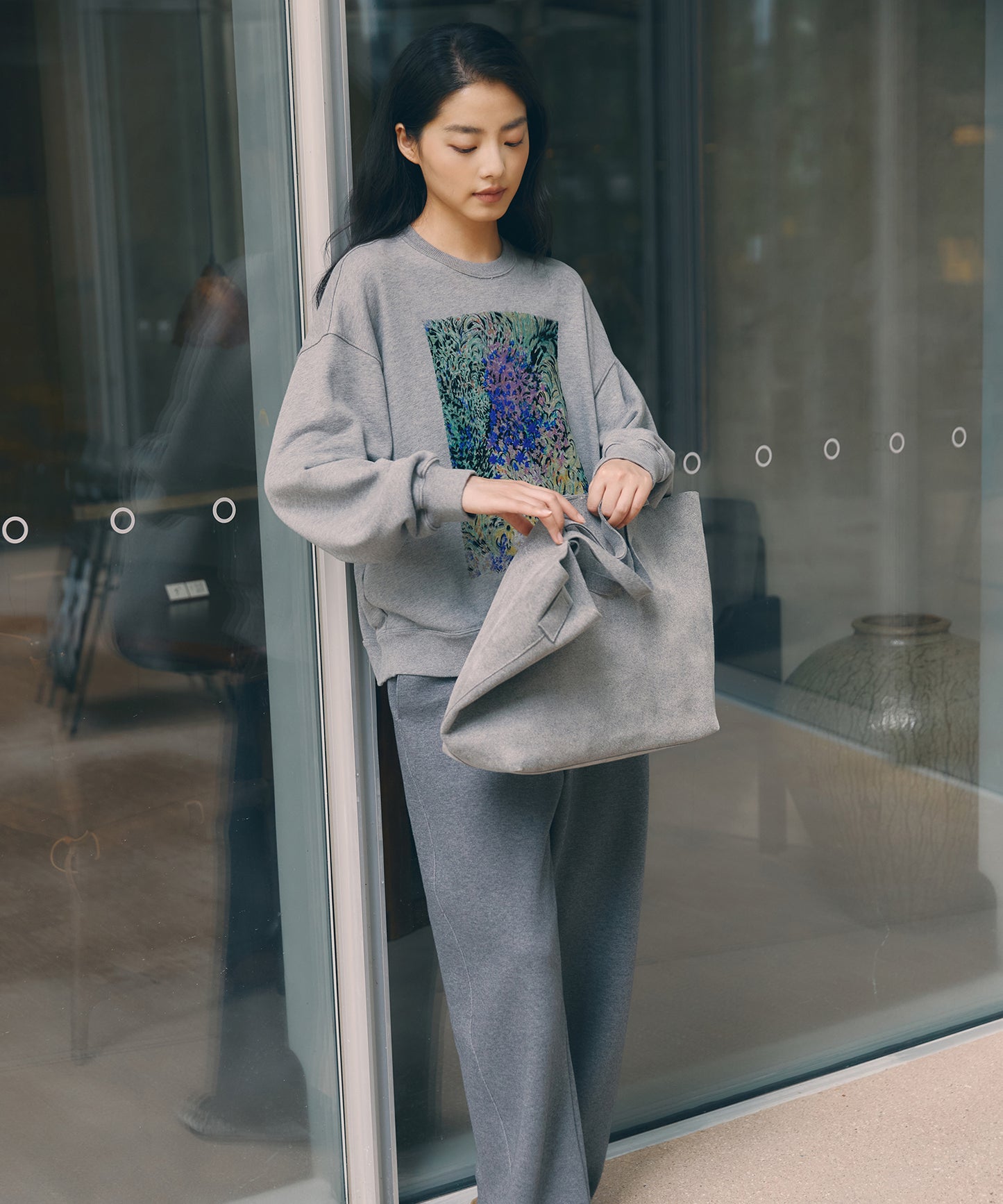 Kew Meadow Flock Sweatshirt