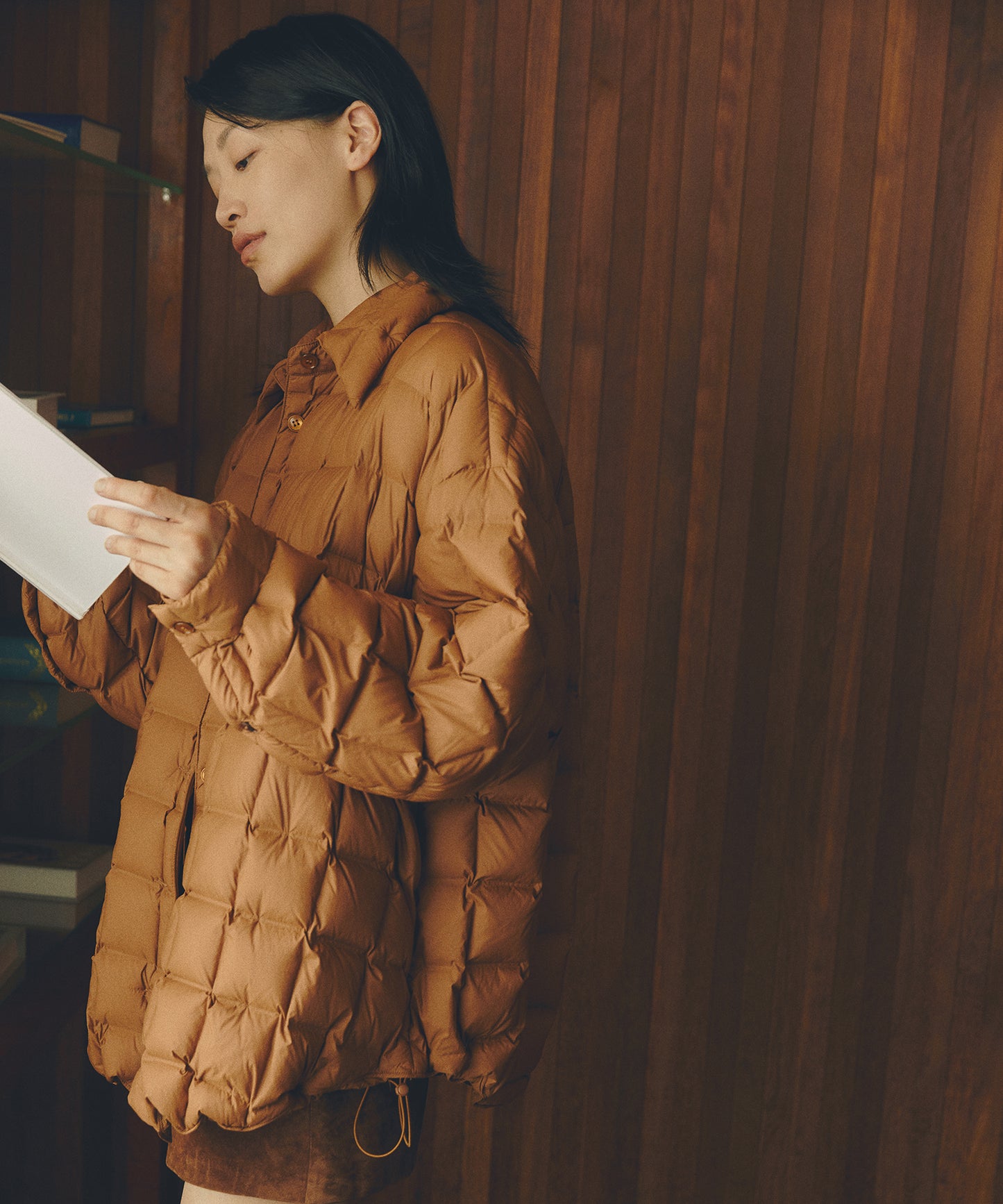 Oversized Quilted Down Jacket