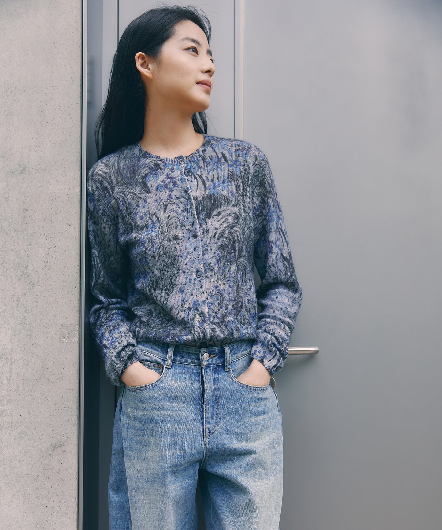 Kew Meadow Mohair Cardigan