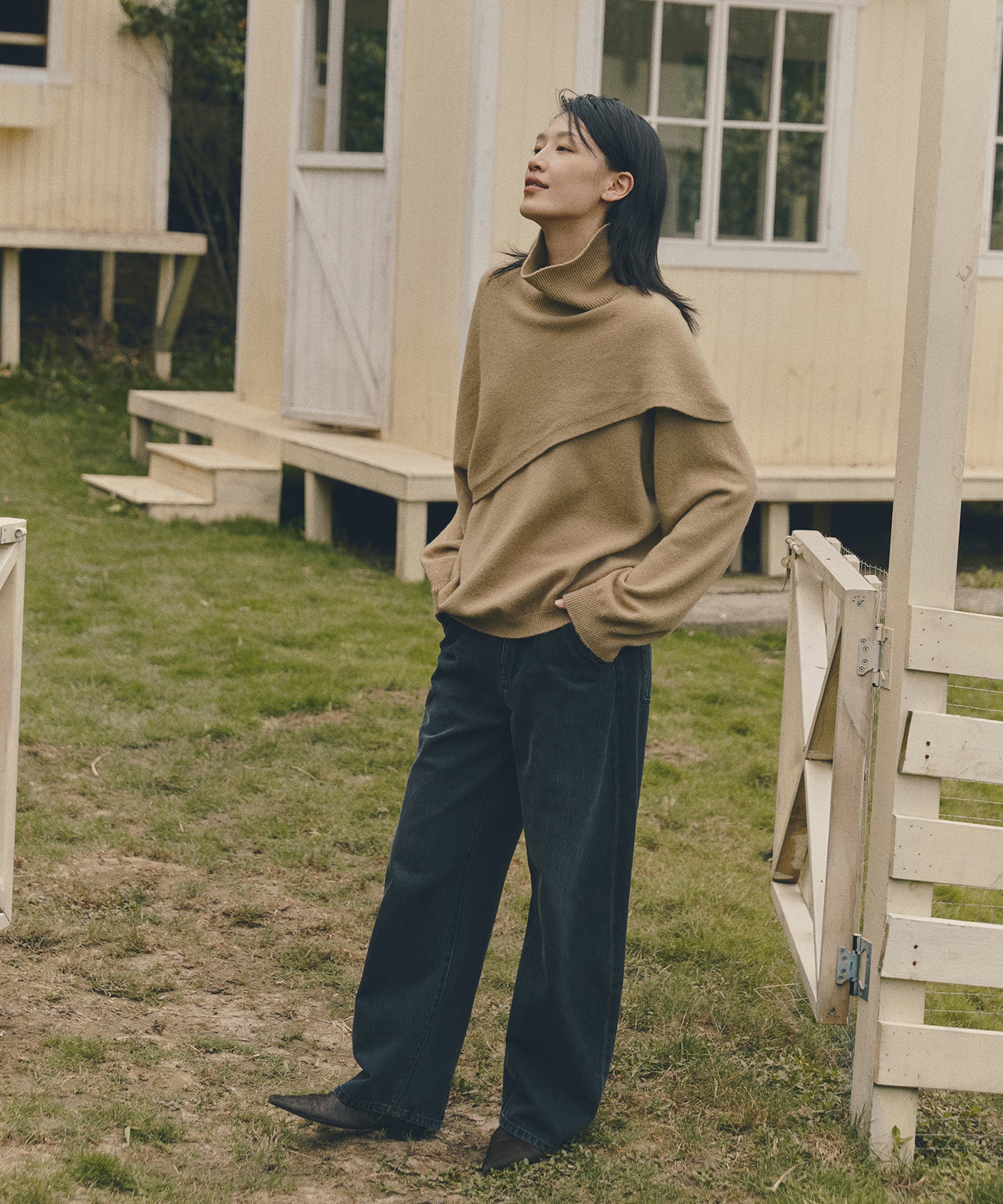 Drift Poncho Sweater